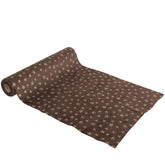velvet-chocolate-glitter-stars-christmas-table-runner-28-cm-x-3m|91252|Luck and Luck|2